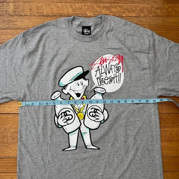 NWOT - Stussy Always Fresh T-Shirt - Picture 6 of 8